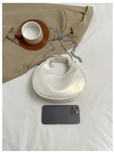 Women's Retro Crescent Bag Crossbody Bag Weave Small Handbag2