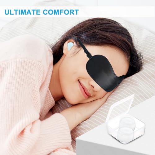 Image of Ear Plugs for Sleeping, 16 Moldable Noise Cancelling Silicone Earplugs for Swimming, Snoring, Sleep and Studying, White