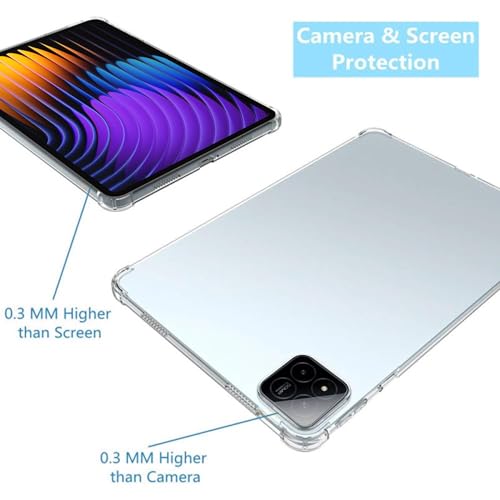 Image of TGK Transparent Back Cover for Xiaomi Mi Pad 7 11.2 inch Case /Pad 7 Pro