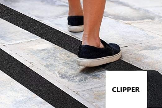 Image of Grip Tape Roll||Anti Slip Step Treads||Waterproof Outdoor Grip Tape for Stairs||Non Skid /Nonslip, Safety, High Friction, Strong Abrasive for Boats, Steps, Ramp, Ladder(Pack of 1)(5 M x 5 CM).