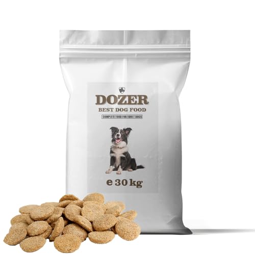 Dozer Adult Comida para perros con aves de corral frescas, comida seca para perros adultos de todas las razas, mejor precio (30 kg)