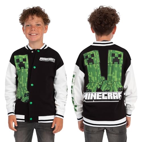 Minecraft Jacket, Creeper Boys Jacket, Gamer Bomber Jackets For Boys, Gaming Clothing2