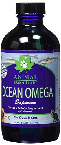 Animal Essentials New Ocean Omega Supreme, Fish Oil for Dogs and Cats, 16 Ounces