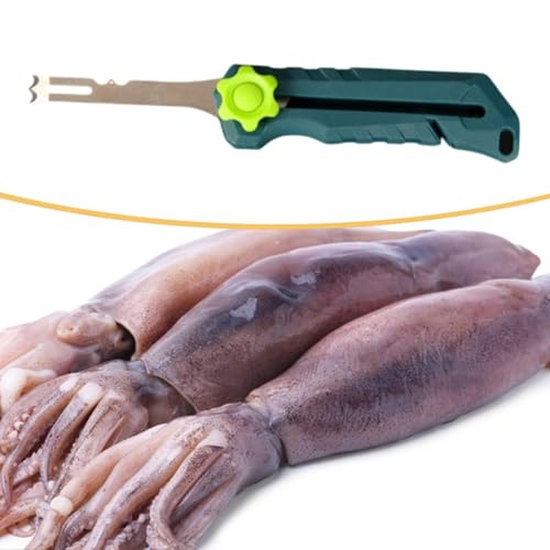 Coupe-calamars multifonctionnel accessoire de pêche réglable en inox - 6