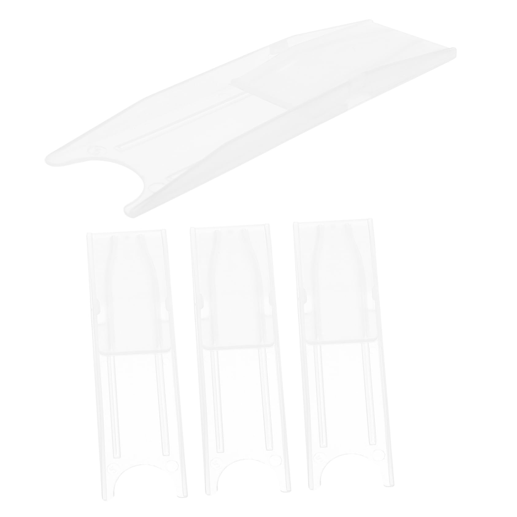 Totority 2sets Sax Carrying Case Clarinet Box Abs Material Ventilated Storage Case 4pcs*2