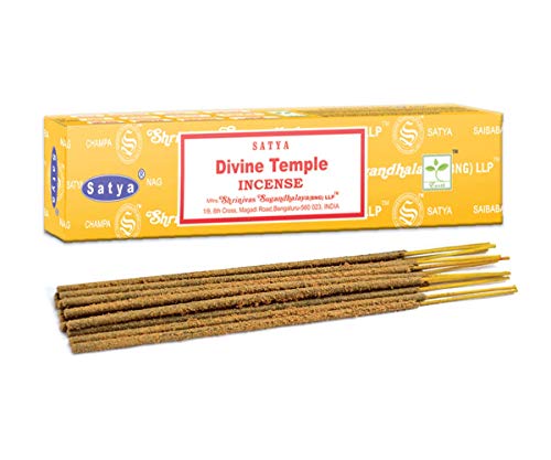 Nag Champa Authentic SATYA SAI Baba Incense Sticks (Divine Temple)