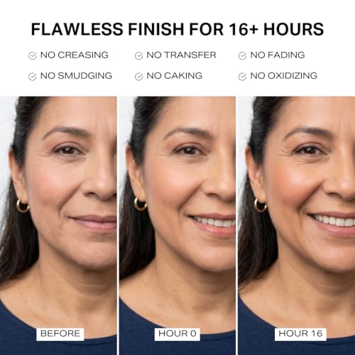 Image of Y'OUR Age-Defying Setting Spray & Silk Face Mist, 16HR+ Crease-Resistant, Transfer Proof, Hydrating Mist for Mature Skin, Pore-Blurring & Skin-Firming, Vegan & Cruelty-Free, Caffeine & Pro-Vitamin