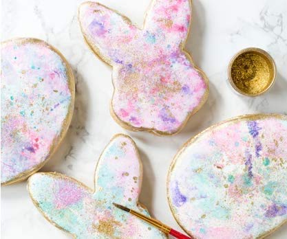 Miniatura 6 de Bakell 's Super Gold Luster Dust & Paint - (1.76 onzas (1 tarro de 1.76 onzas)  Resplandor comestible para hornear, postres y bebidas