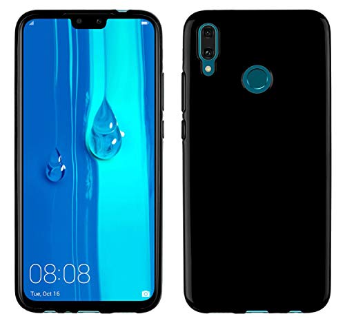 Yayago - Carcasa de TPU para Huawei Y9 2019, Color Negro Cover