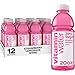 vitaminwater electrolyte enhanced water w/ vitamins, zero shine strawberry lemonade, 20 fl. oz (Pack of 12)