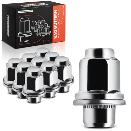Frankberg 10 tuercas de rueda compatibles con C4 LS NX CT ES GS IS Galant Lancer Pajero 4007 A-u-r-i-s Corolla Prius RAV Trajet 4 1982-2020 9094201033