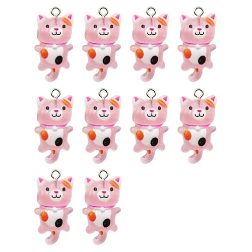 Assortiment résine chat miniature idée cadeau originale pour bijoux uniques
