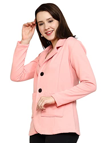 Image of ROARERS WOMEN REGULAR LENGTH POLY FLEECE SOLID COAT