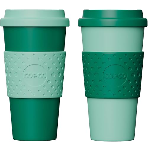 Copco Acadia 16oz Travel Mug with Lid, Set of 2