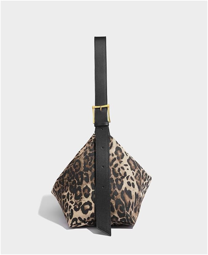 Cheetah Purses for Women Handbag, Chic y2k Shoulder Bag Tote Sling Purse Grunge Demure Classy Mcbling Ladies Chic Bags (leopard print)