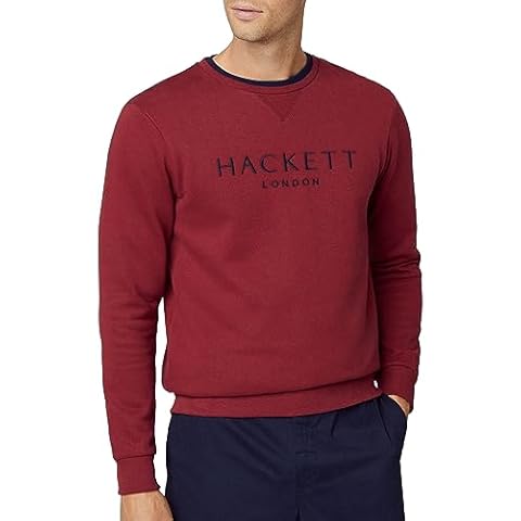 Hackett London Men's Purple Crew Sweatshirt Cover
