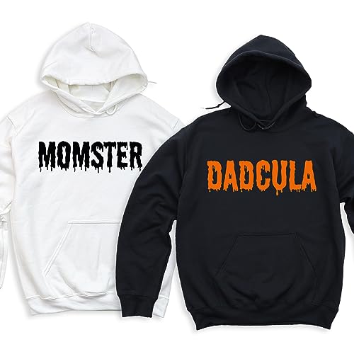 Momster Dadcula Halloween Shirt Sweatshirt Hoodie, Momster Sweatshirt, Dadcula T-Shirt, Halloween Couples Tee, Fall Sweaters, Halloween Sweatshirts For Dad Mom4