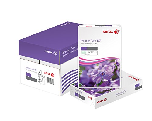 Xerox 003R91805 Ramettes de 2500 feuilles de papier A4 80 g/m² Premier TCF pour photocopieurs et imprimantes (Blanc) (Import Allemagne)