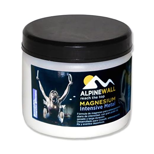 Magnesio Crossfit Intensive Metal. Fórmula entrenamiento diario de intensidad y Gimnasio.