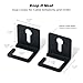 ULTRARM Moodular Add-ons Cable Organizer 2 Pack [Accessory Only - Requires Moodular Wooden Monitor Stand Slide Rails for Use] Black MSA-CO