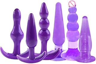 SprinZ 6pcs Manual Βuṫṫ Plug Adullt Ṡѐx Toys ĆlitÓrál śtimϋlátior for Women Men