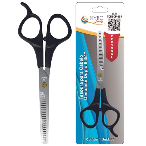 Tesouras de Desbaste Simples NYBC Beauty - 6,75