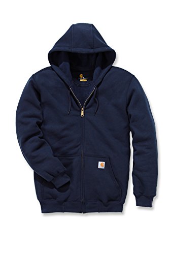 Carhartt Zip Hooded Sweatshirt K122 - navy Größe XL