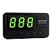 Produktbild MIAOQI Universeller digitaler GPS-Tachometer, Alarm Auto Nützlicher GPS-Tachometer Head-Up-Display ABS-Fahrrad Digitales Motorrad MPH Übergeschwindigkeits-Wecker Auto