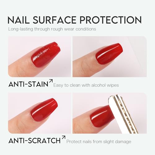 Top Coat Esmalte transparente: esmalte de secagem rápida sem lascas alto brilho brilhante de longa d