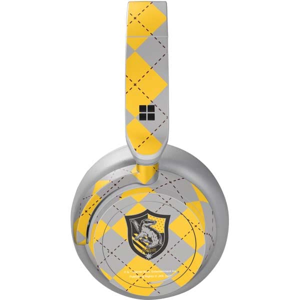 Skinit Decal Audio Skin Compatible with Surface Headphones - Officially Licensed Warner Bros Hufflepuff Crest Design