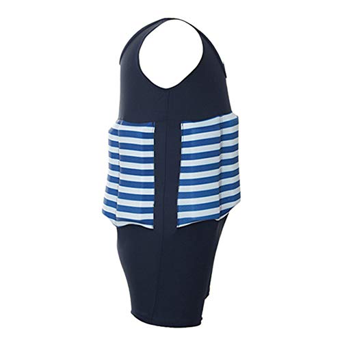 Image of IDOPIP Kids Boys Girls Floatation Swimsuit with Adjustable Buoyancy Baby Float Suit Swim Vest One Piece Swimwear Bathing Suit