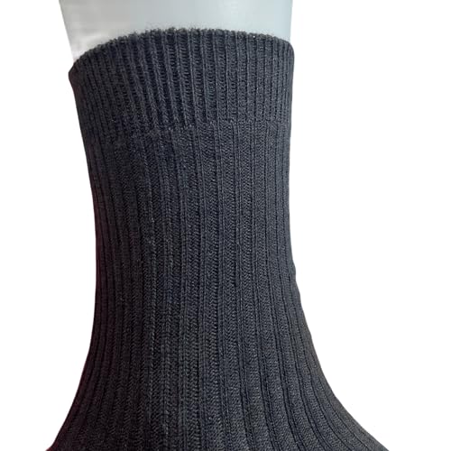 ] Unisex Natural Hemp Organic Cotton Socks, Comfy Breathable Casual Socks for Men & Women, 3 Pairs Crew Socks4