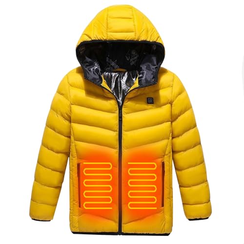 Heated Jacket for Boys Girls,Youth Kids Jackets Vest,Winter Coat Heated Clothing,Adjustable Temperature,for Kid Birthday Gift