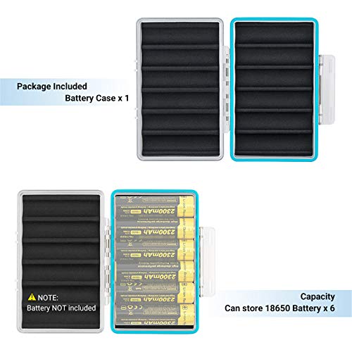Jjc BC-36X18650-4 18650 Battery Case, Shockproof & Water-Resistant Battery Storage Holder thumb #6
