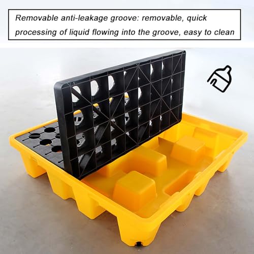 Plateau de grille de capacité empilable en plastique résistant