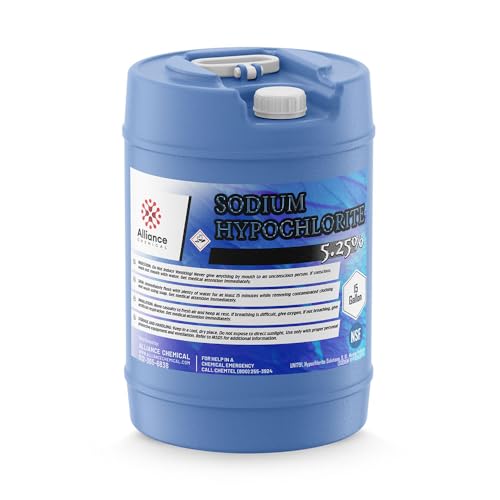 Sodium Hypochlorite 5.25% for water treatment, surface purification