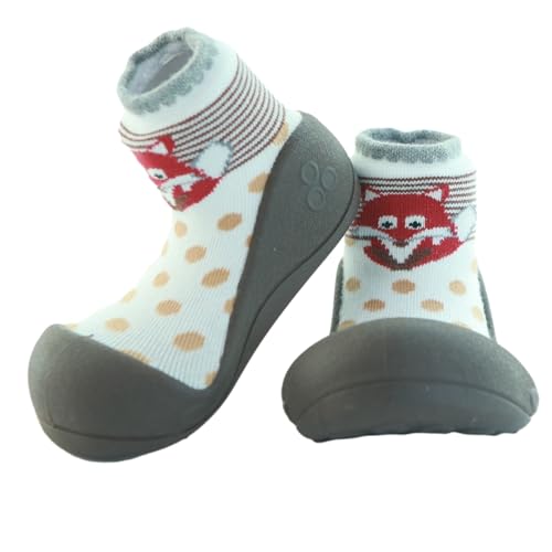 Chaussures premiers pas bébé souples Attipas Zoo chausson marche ergonomique