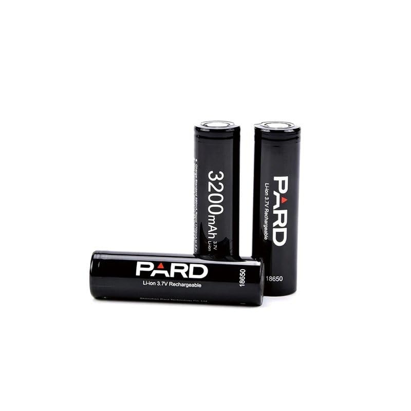 PARD18650 3500mAh Battery Bundle High Capacity Rechargeable Lithium Ion for Thermal Night Vision Scope Hunting Accessories (18650 battery only)