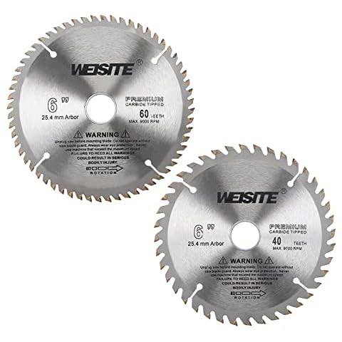 uxcell 6" Carbide Tipped Circular Saw Blades Cover