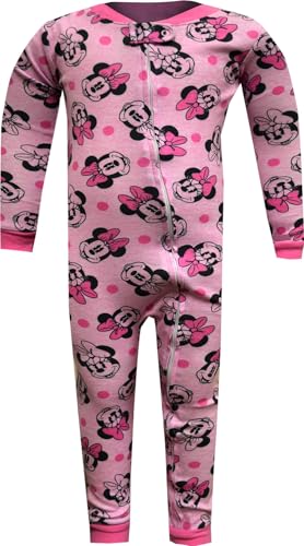 Girls Disney Junior Classic Minnie Mouse Toddler Cotton Sleeper