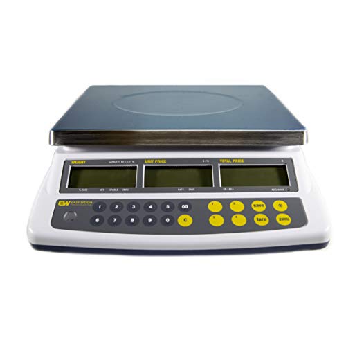 Báscula digital portátil con batería recargable 60 lb miniatura 4