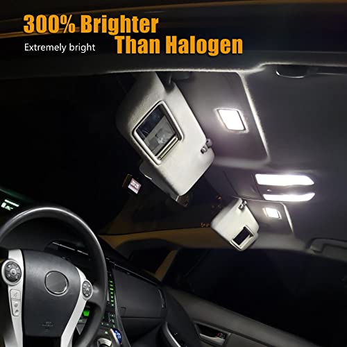 Kit interior de luces LED compatible Toyota Prius 2010-2015 miniatura 5