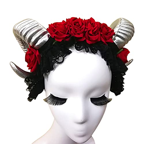 Bandeau corne de mouton pour soirées déguisées et routine beauté des filles