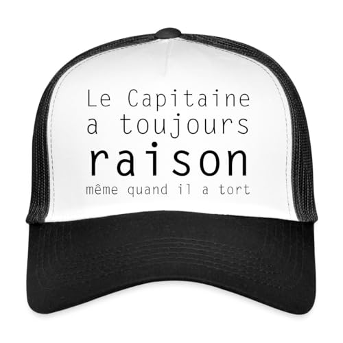 Capitaine de Bateau Casquette Trucker Évite la Chaleur Humour