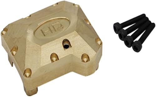 Hot Racing TRXF12CH01 - Cubierta diferencial de latón pesado de 2.47oz TRA TRX-4