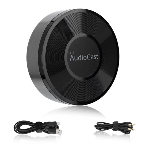 Adattatore Musicale Wireless WiFi, Streamer Musicale Wireless Audiocast per Streaming Audio a Sistemi di Altoparlanti su Rete Wi-Fi da Dispositivi Mobili Adattatore Musicale Wireless WiFi, Streamer Musicale Wireless Audiocast per Streaming Audio a Sistemi di Altoparlanti su Rete Wi-Fi da Dispositivi Mobili