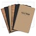 Field Notebook - 5"x8" - Combo Colors - Lined Memo Book - Pack of 6