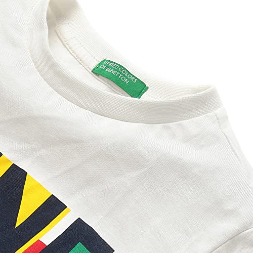 Image of United Colors of Benetton Boy's Printed Regular Fit T-Shirt