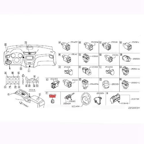 Interruptor de estacionamiento X-Trail T32 boton para aparcar seguro en pendientes 2014-2018 3
