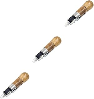 FRCOLOR 3 Peças Máquina De Costura De Couro Máquina De Costura Manual Máquinas De Costura Doméstica Ferramenta De Costura Ferramenta Artesanal De Couro Ferramenta De Costura Máquina De